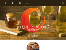 Tablet Screenshot of huntersmoonmeadery.com